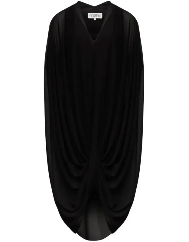 Dress V-neck Short Sleeves