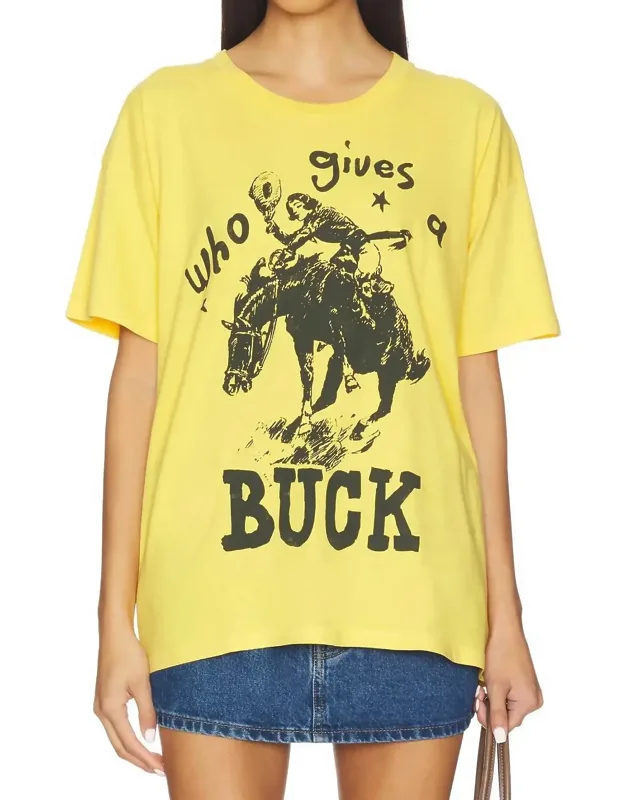 Who Gives A Buck Tee