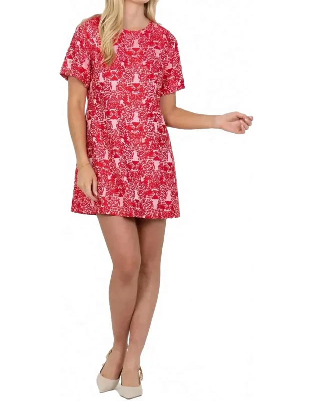 Royale Shift Dress - Playful And Effortlessly Chic