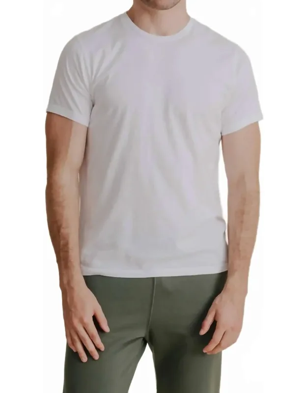 Short Sleeve Supima Crew Tee