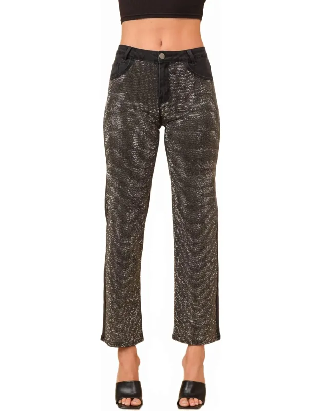 Night Sky Rhinestone Jeans