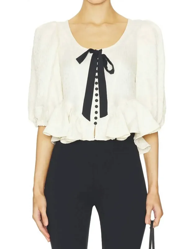 Pamela Bow Top