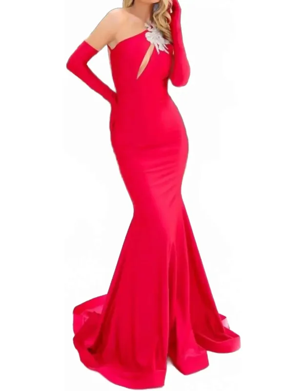 Slim Flare Prom Dress