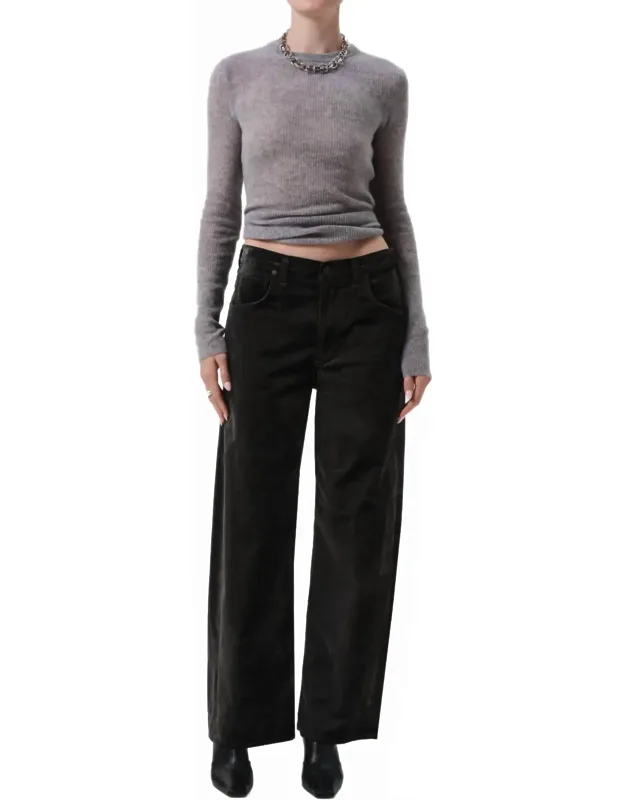 Ayla Baggy Velvet Pants