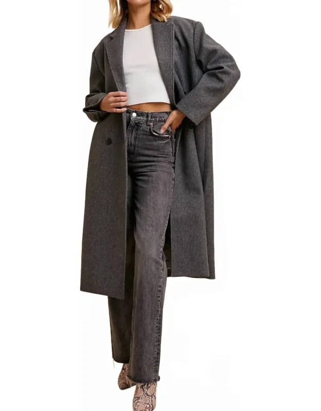 Felted Duster Coat