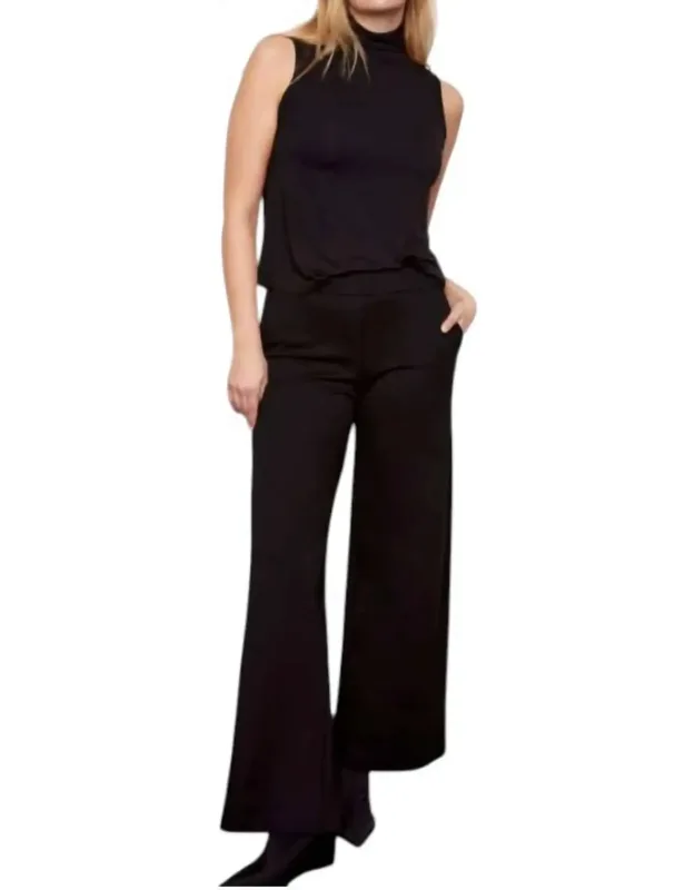 Ponte Wide Leg Pants