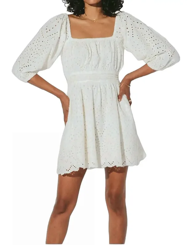 Aria Mini Dress - Easy And Flattering Fit