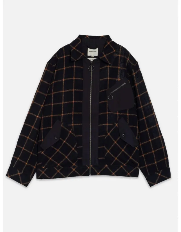 Zip-through Shirt Jacket