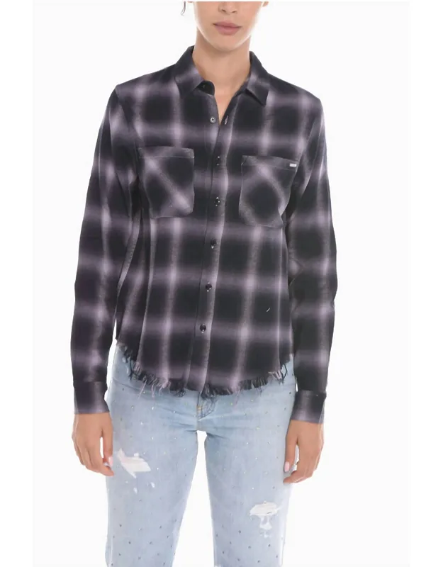 Plaid Button-down Shirt