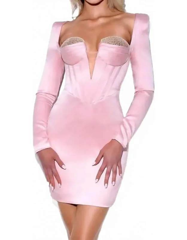 Satin Corset Dress