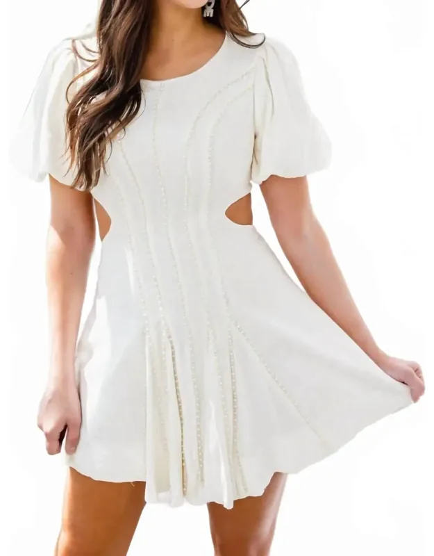 Stole My Heart Pearl Dress