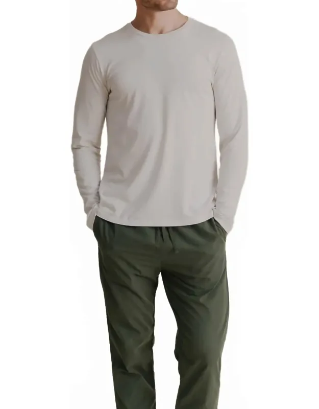 Long Sleeve Supima Jersey Tee