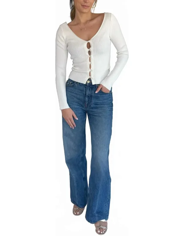 Viscose Long Sleeve Cardigan