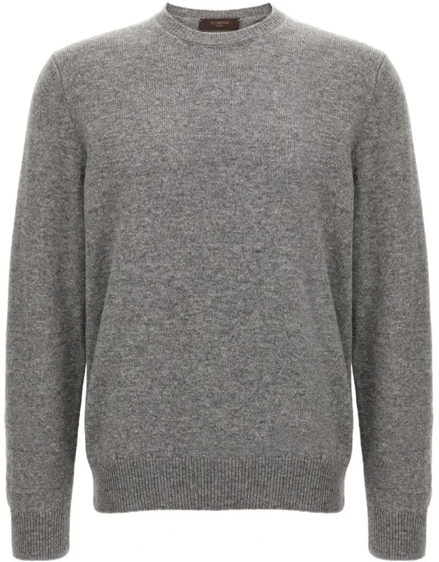 Zanone Crewneck Sweater, 100% Virgin Wool