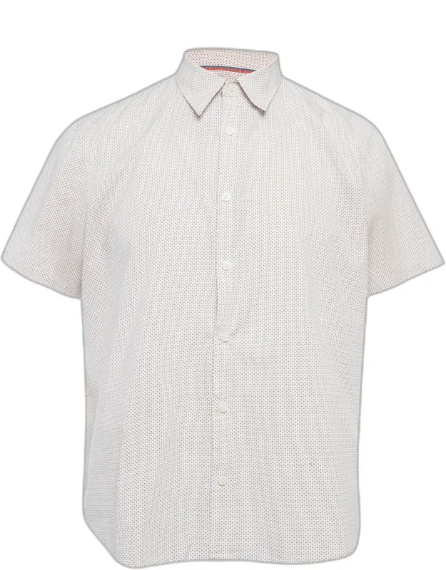 Dots Print Half Sleeve Shirt