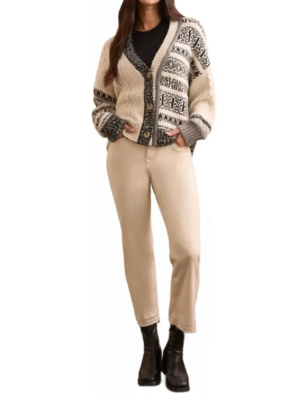 Multi Stitch Cardigan