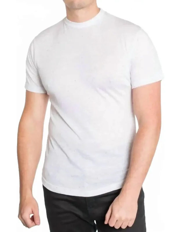 Hem Curve Premium Cotton Crew Neck T-shirt