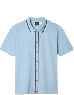 Button-through Polo Shirt
