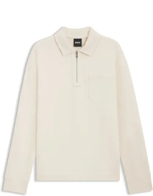 Zip-neck Sweatshirt