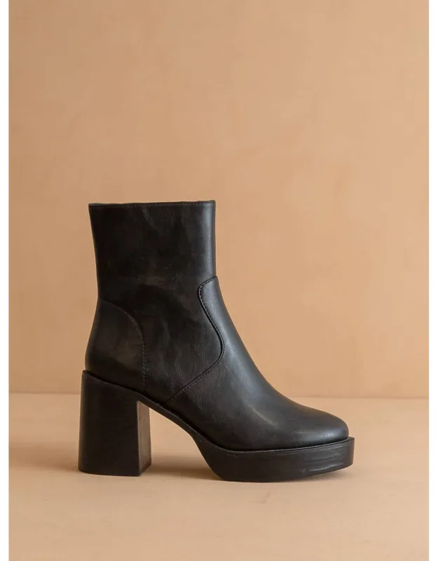 Alexandra Platform Ankle Boots