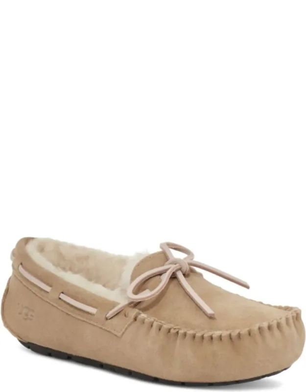 Dakota Shearling Logo Slippers