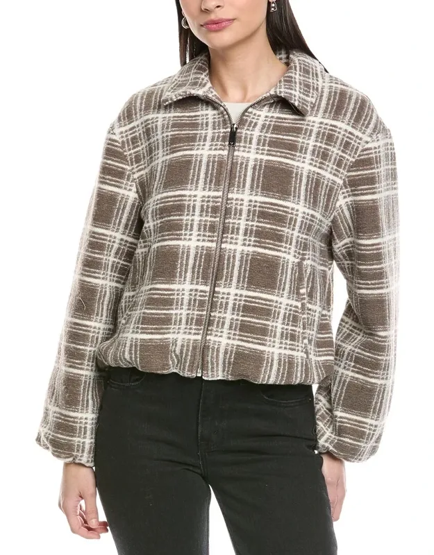 Cropped Bubble Jacket