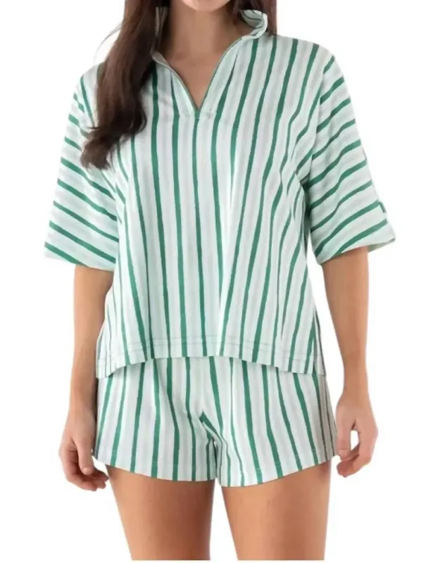Pajama Short Set