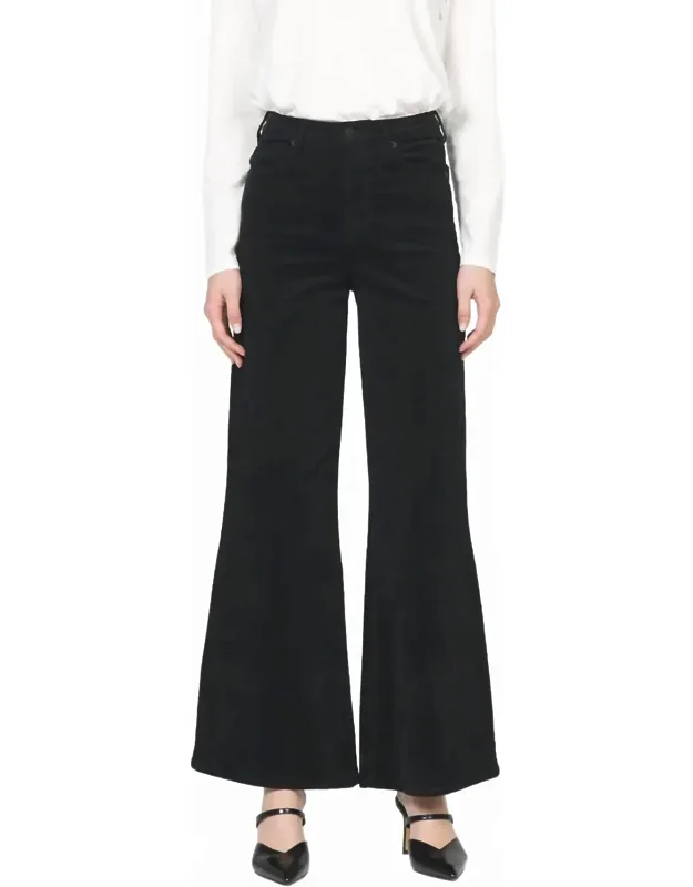 Fiona Fine Corduroy Wide Leg Pants
