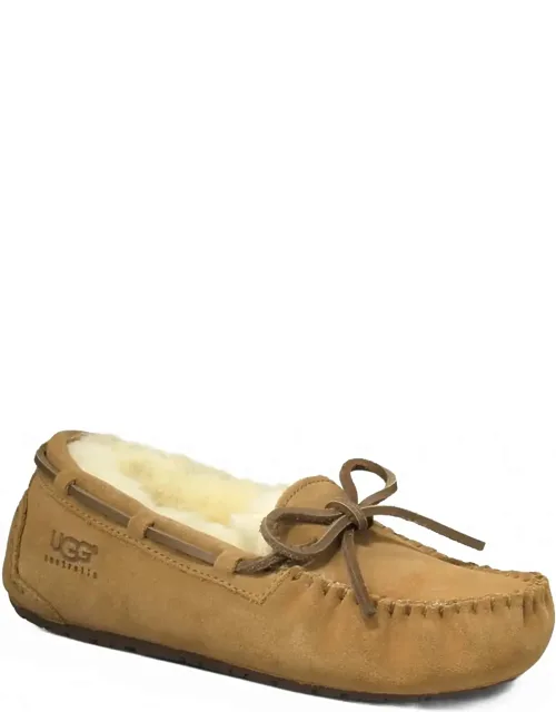 Dakota Shearling Logo Slippers