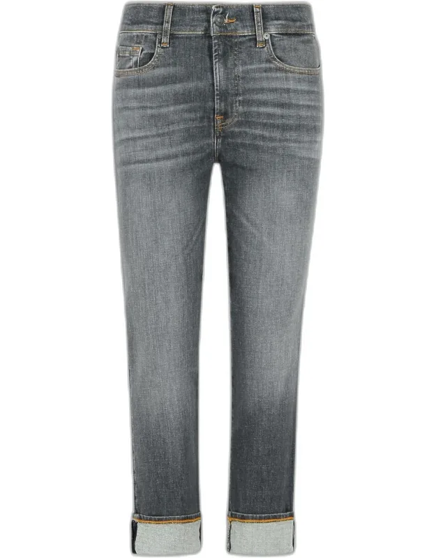 Relaxed Skinny Cotton Jeans