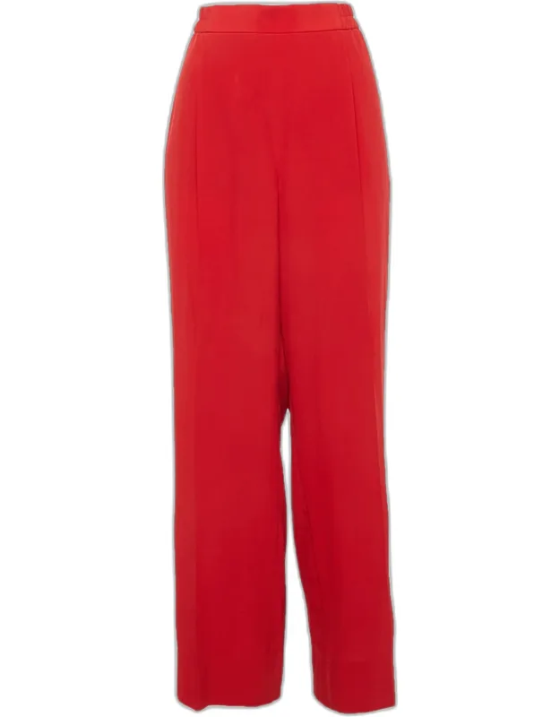 Silk Wide Leg Pants