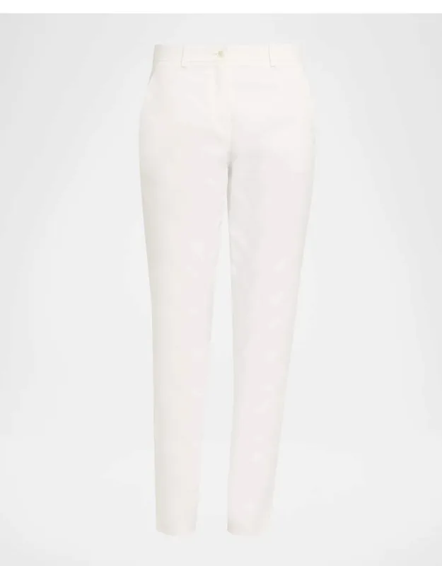 Slim Double Crepe Pants