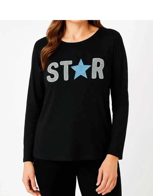Star Crewneck Top
