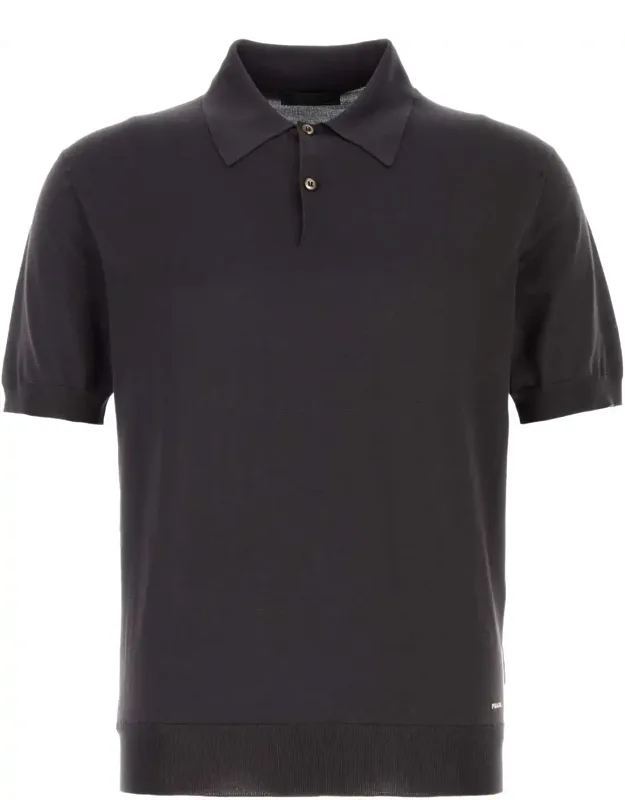 Silk Polo Shirt