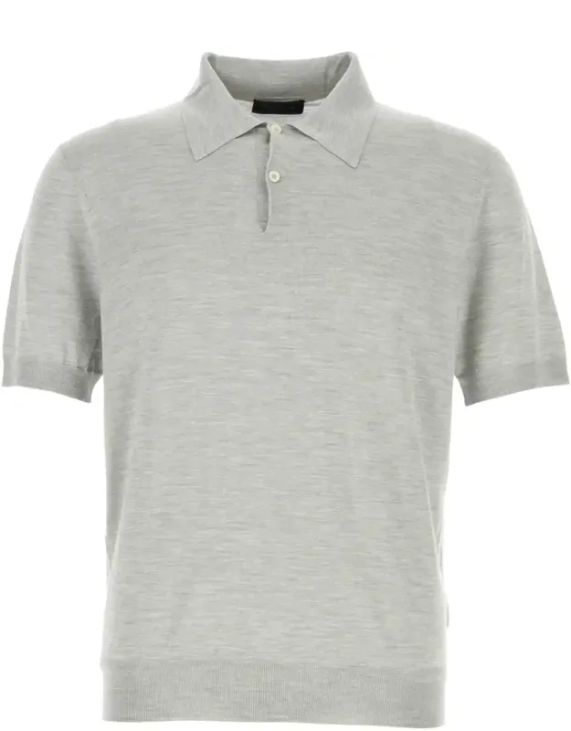 Silk Polo Shirt