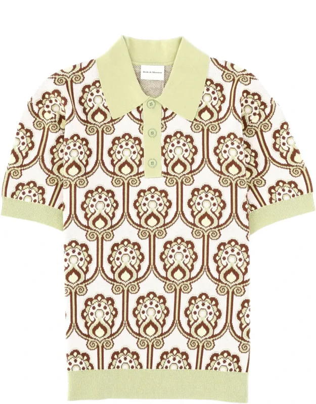 Polo Shirt "maille Tapisserie"