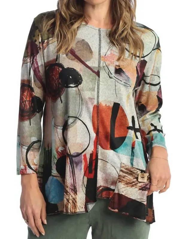 Toscana French Brushed Knit Top
