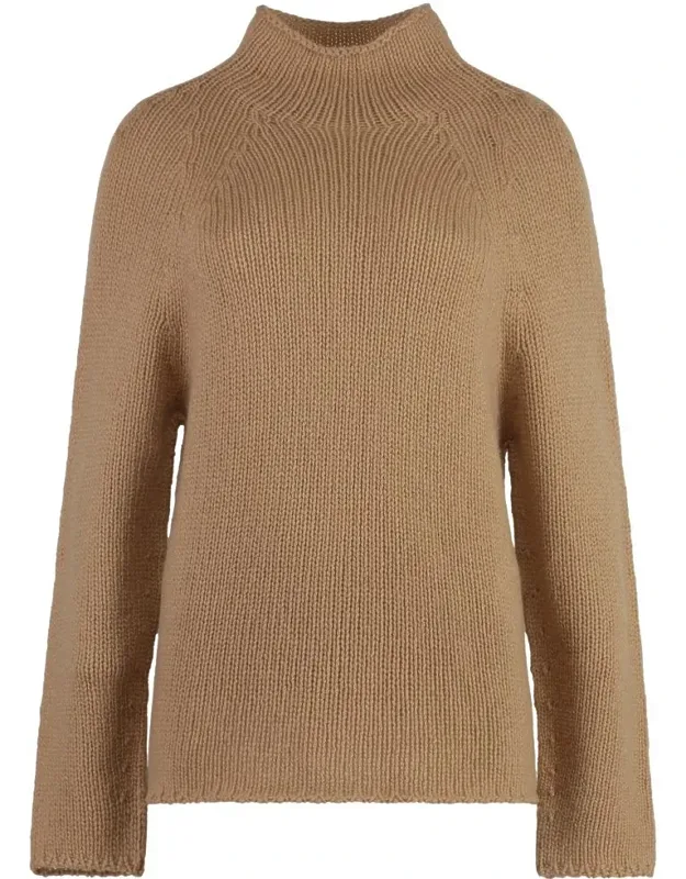 Knit Cashmere Turtleneck Sweater