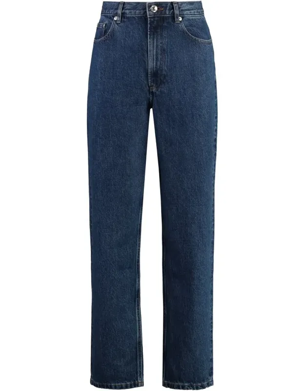 Martin 5-pocket Straight-leg Jeans