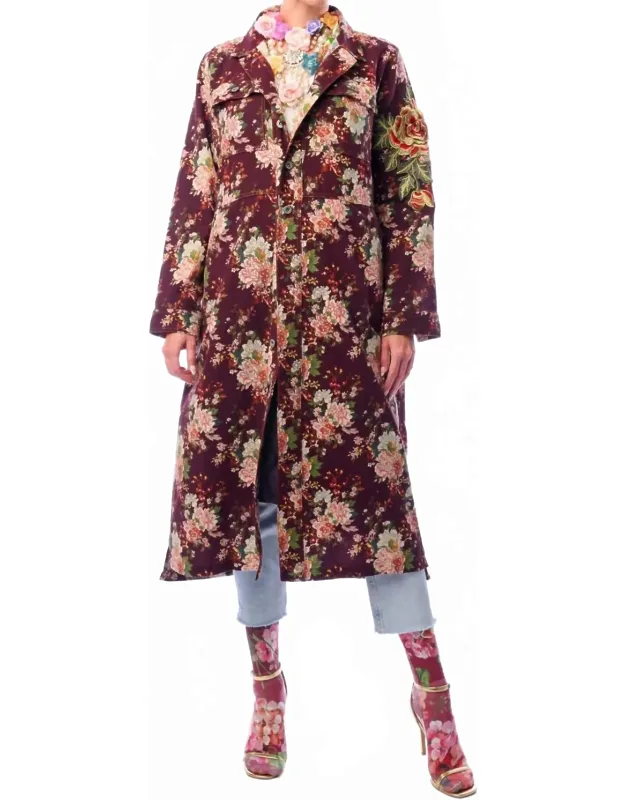 Floral Coat