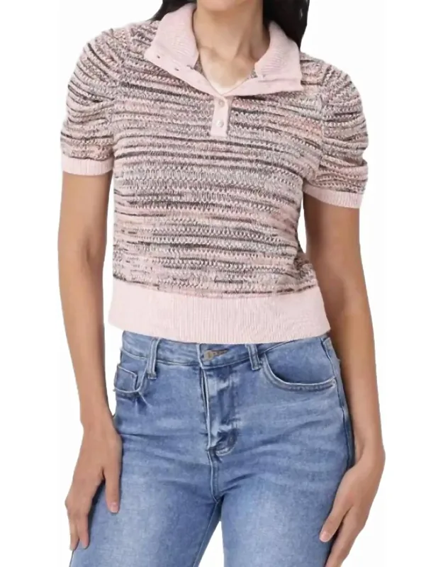 Shelby Ombre Mock Neck Pullover