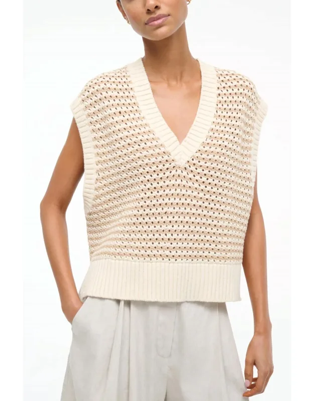 Deep V-neck Sweater