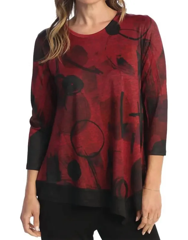 Toscana Asymmetrical Slinky Top