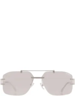 Clear Mirror Silver 80 Square Sunglasses Ve2275 10008v