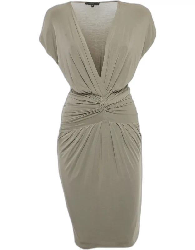 Jersey Draped Short Dress