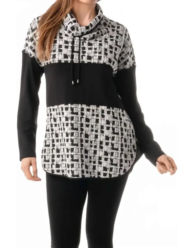 Plain Long Sleeve Tunic Top