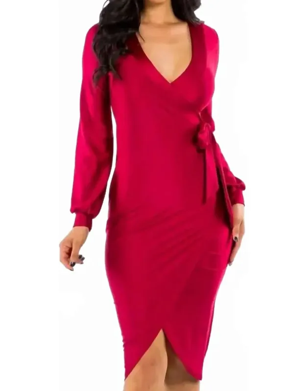 Asymmetrical Hem Dress