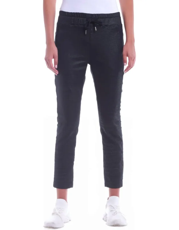 Textured Jogger Pants