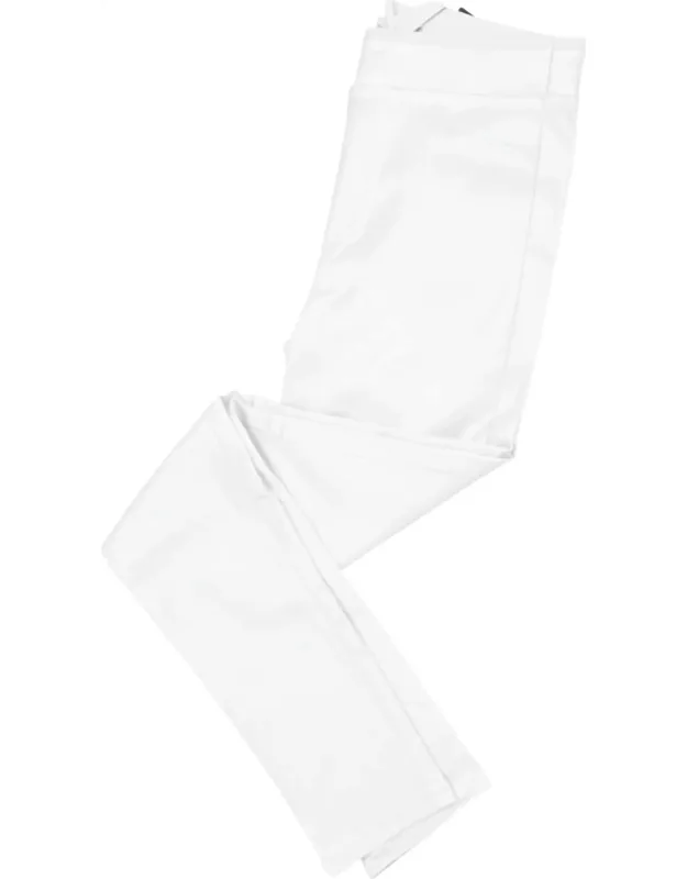Flat Front Coated Pants