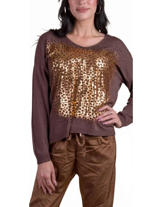 Idalia Cheetah Sweater